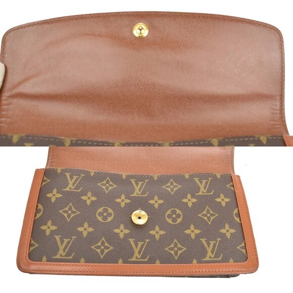 LOUIS VUITTON Pochette Dam PM Clutch Hand Bag Monogram Leather BN M51812 87KB144 - Picture 9 of 16